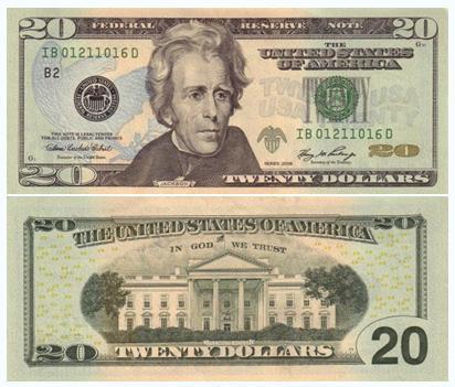 美元20元图片,美元20元纸币的细节解析与收藏价值